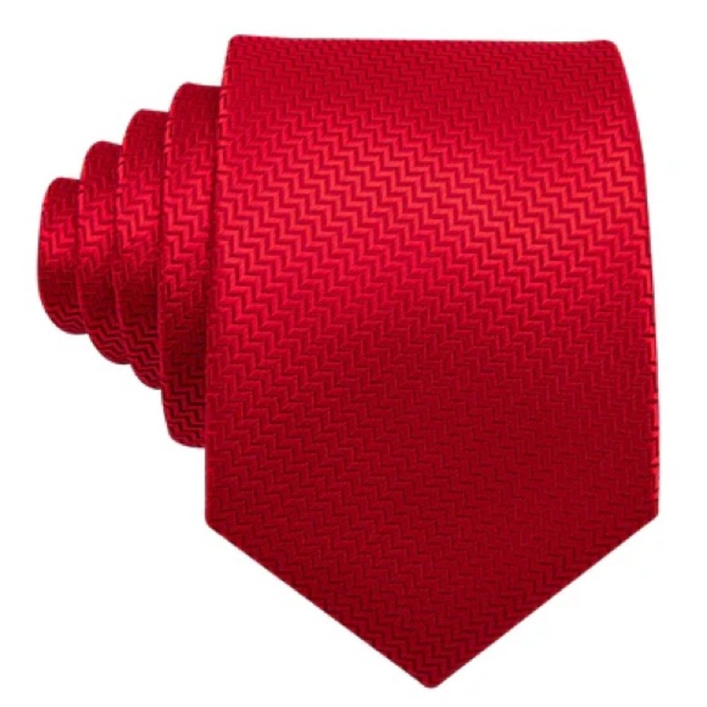 Men’s Necktie Set, Red